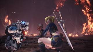 【MHW:I】アルバトリオン　ソロ　双剣　防具なし　17'38"01