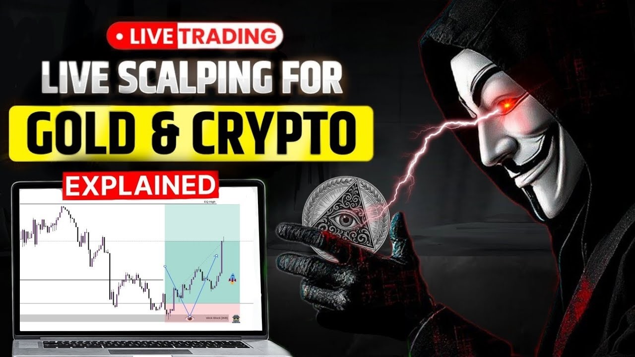 Live GOLD and CRYPTO Scalping Trading | DAY 230 #goldtrading #cryptotrading #bitcoin