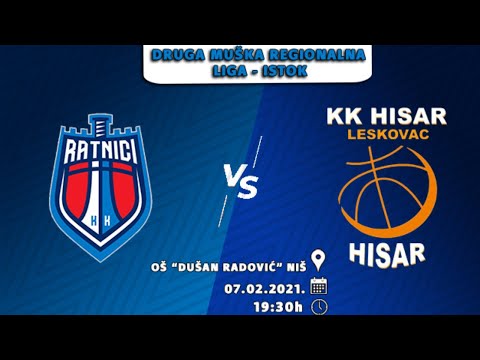 2. MRL - Istok 07.02.2021: Ratnici - Hisar