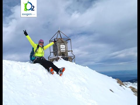 Hiking in Musala in winter times