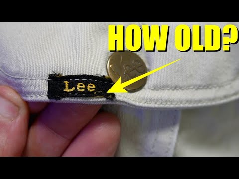 How to Date Vintage Lee Denim Jeans & Jackets (2025 Update)