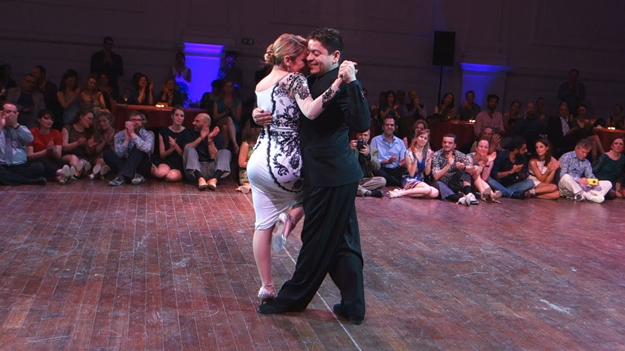 Tango: Noelia Hurtado y Carlitos Espinoza, 29/04/2016, Brussels Tango Festival #2/3