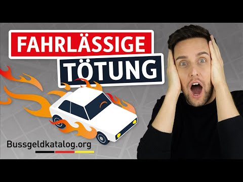 Fahrlässige Tötung im Straßenverkehr: Wann ist ein Unfall eine Straftat?! 😰