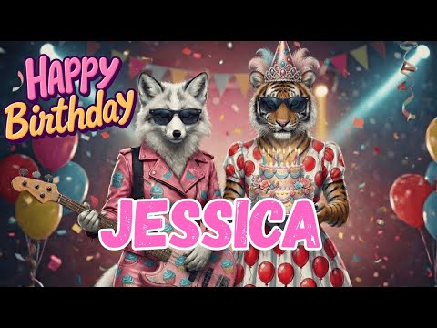 JESSICA Happy Birthday Song - Happy Birthday to Jessica