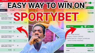 Easy way to win bet on Sportybet everyday - Simple Trick(2024)