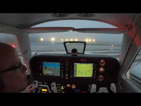 Very Low IFR departure in the Baron