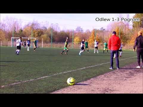 Odlew Poznań 3-5 Pogrom Luboń 5.11.2017 bramki