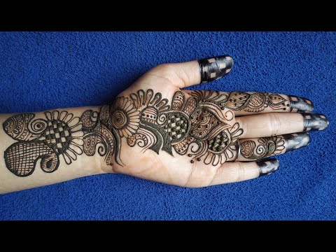 #simple and easy arabic bel mehndi designs/सिंपल बेल मेहंदी डिजाइन