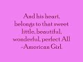 All-American Girl - Carrie Underwood