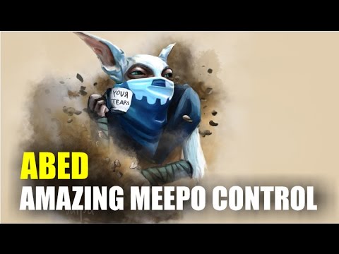 Amazing Meepo Control - Abed | Epic Gameplay | Dota 2