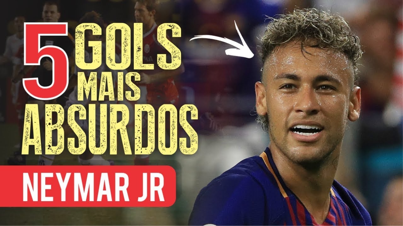 Os 5 GOLS mais ABSURDOS de NEYMAR JR