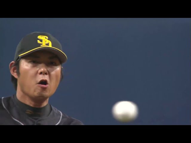 【1回表】ホークス攝津の右手に打球直撃で緊急降板… 鷹のエースにアクシデント発生!! 2014/8/15 Bs-H