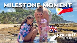 🇬🇧 British Baby 🇵🇭 FIRST TIME in PHILIPPINES Sea