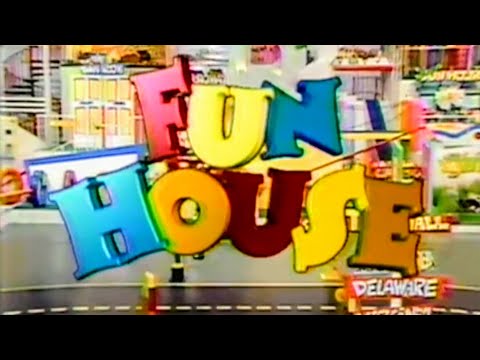 "Fun House" 80's TV Game Show - Full Episode (1989)