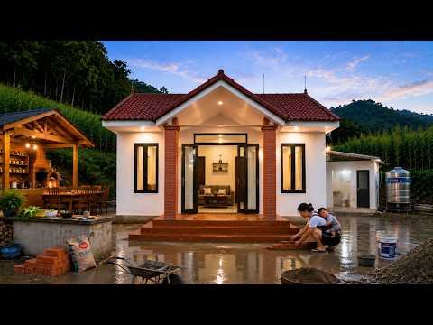 Single mother spends $29,000 building a modern, fully-equipped villa.| by @Phuong's family life