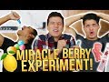MIRACLE BERRY EXPERIMENT ft ALEX WASSABI (SOUR TEST)