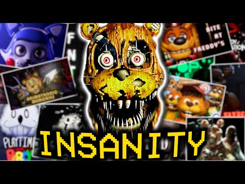 I Played 10 FNAF Fan Games and They Drove Me To INSANITY