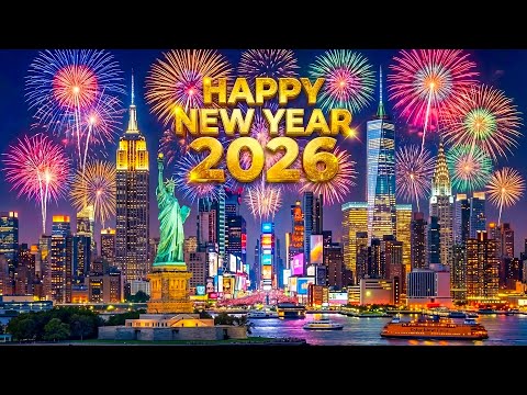 LIVE: New Year Fireworks Around the World 🎆 | Happy New Year 2026 4K - Colorful Firework Display