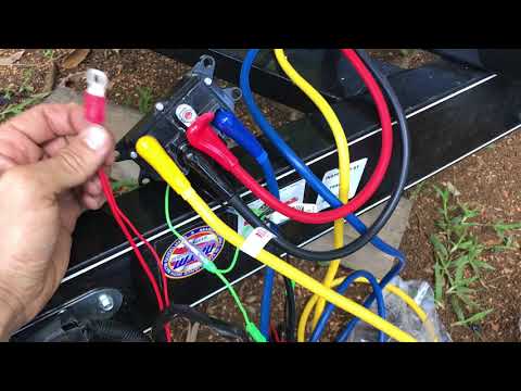 Champion 4500 Winch Installation On A Trailer Part 2