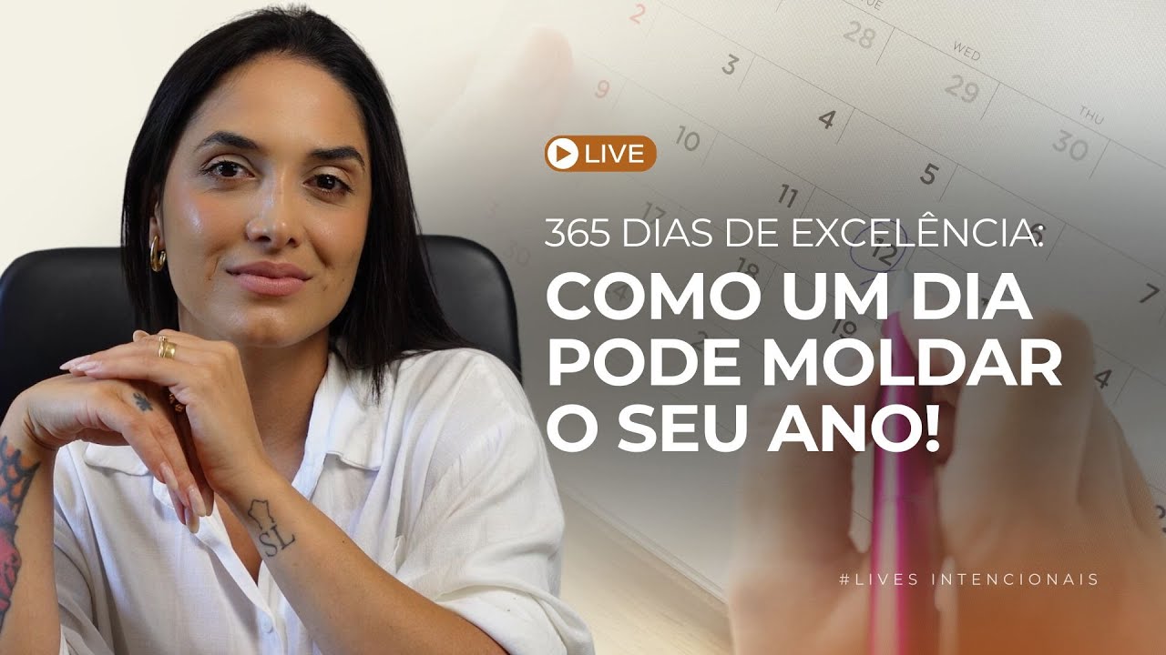 Como Um Dia Pode Moldar o Seu ano? #LIVE: SEGUNDAS INTENCIONAIS! 🎯☕️