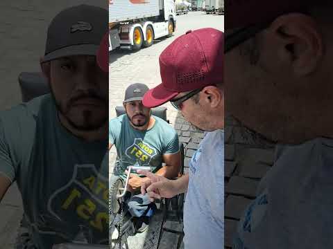 OLHA QUEM EU ENCONTREI NO POSTO DOM PEDRO SALINAS MINAS GERAIS BR 251 JONATAN UM EXEMPLO  PESSOAL 