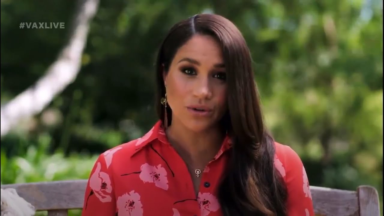 Meghan, Duchess of Sussex, calls for more support for women post-pandemic at VAX Live concert - YouTube