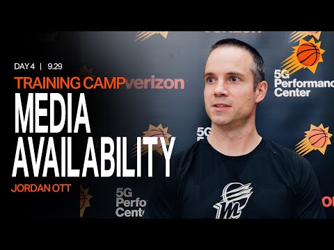 Head Coach Jordan Ott Media Availability | Phoenix Suns Training Camp Day 4