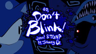 Cover art for So, DON"T BLINK