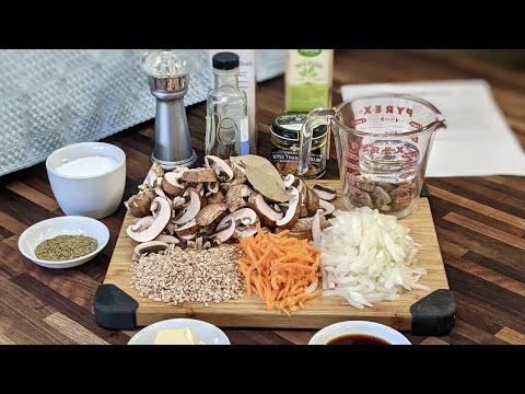 Instant Pot Mushroom Soup Recipe -- Easy, Vegan, Delicious!