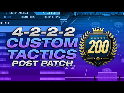 30-0 TOP 100 BEST PRO 4222 CUSTOM TACTICS FINAL PATCH JANUARY - FIFA 21 ULTIMATE TEAM - META