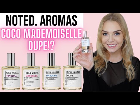 NOTED AROMAS PERFUME DUPES REVIEW | COCO MADEMOISELLE & BACCARAT ROUGE 540 DUPE? | Soki London