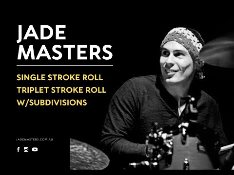 Single Stroke Roll & Triplets (w/subdivisions)