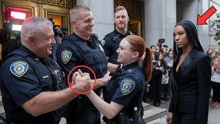 Corrupt Cops Celebrate in Court—Freezes When Black Woman Unmasks as Their New FBI Director