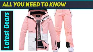 WOWULOVELY Women's Winter Skisuit: The Ultimate Snow Adventure Gear!