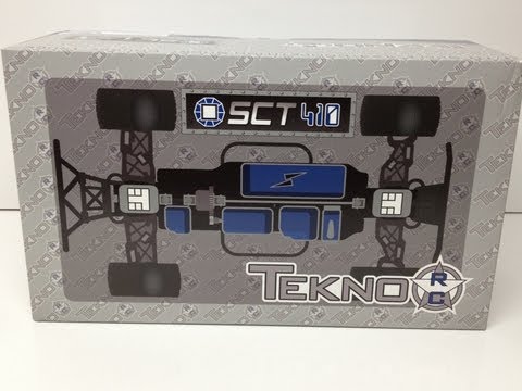 Tekno SCT410 4wd ShortCourse Truck KIT - Unboxing!