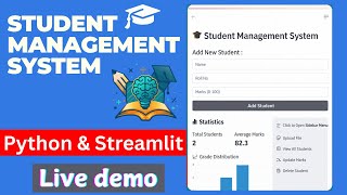 Download the video "Portfolio Project: Student Management Web App Using Python & Streamlit 🔥"