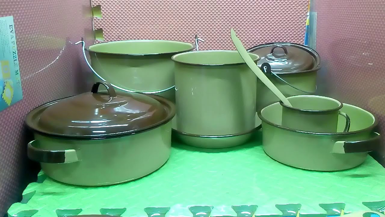 Watch Batería de peltre para cocina Now Batería de peltre para cocina