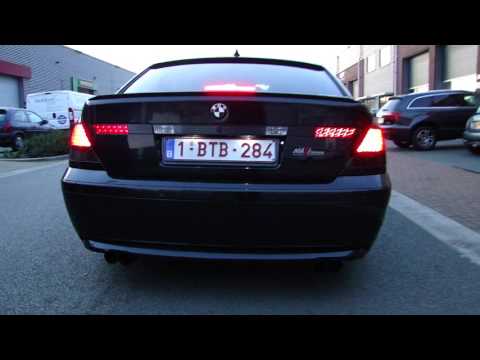 BMW E65 730d DUPLEX EXHAUST SOUND SPORTUITLAAT   UITLAAT by www MAXIPERFORMANCE nl