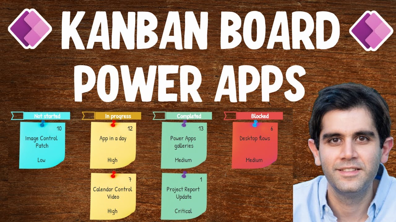 Kanban Board View in Power Apps | Gallery Designs & Styles