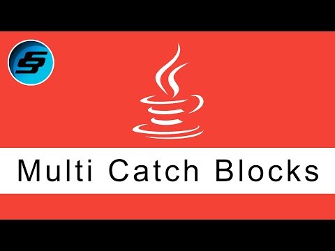 Exceptions Multiple Catch Blocks Java Programming