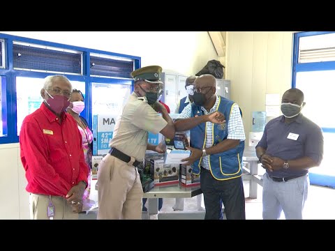Prison rehab programme receives donation from Kiwanis Club of Barbados North
