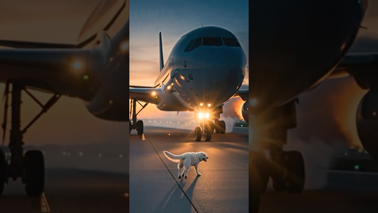 Golden Retriever Saves Passenger at Airport #dog #animals #goldenretriever