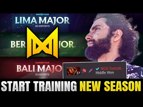 Nigma.SUMAIL Start to Training Mid for new Season Major