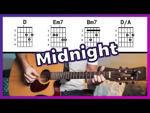 How to Play Midnight - Alesso ft. Liam Payne [Guitar Tutorial w/ Chords & Tab]