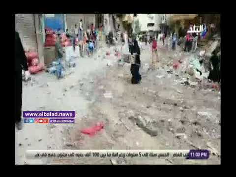 أرض أرض.. شاهد إزالة العشوائيات في سوق المنشية بفيصل استجابة لـ أحمد موسى