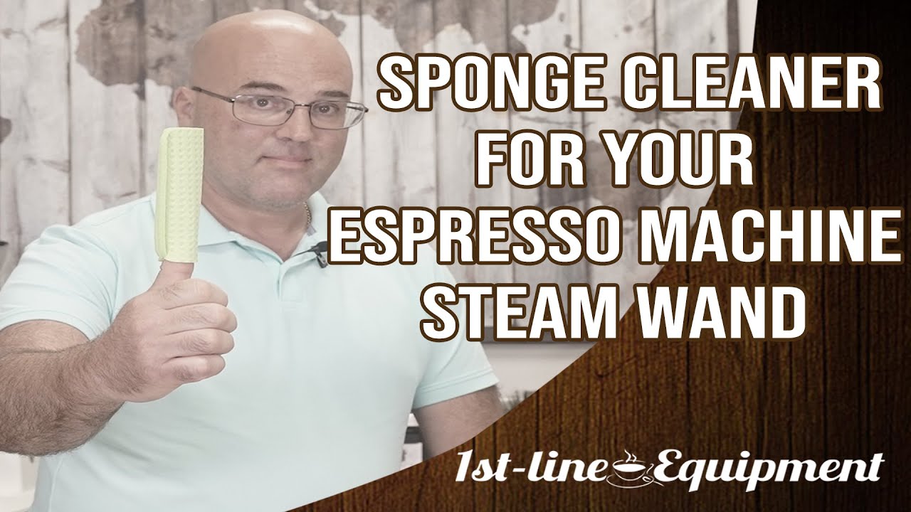 New: Sponge Cleaner for your Steam Wand Espresso Machine