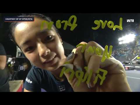 Alex Eala sends love to Brazilians