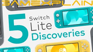 5 Things We Learned About the Switch Lite! (Joy-Con Drift, D-Pad, Gyro, & More!)