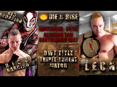 BWT Title: Leon (c) vs. Red Scorpion vs. Nico Narciso (commento italiano)