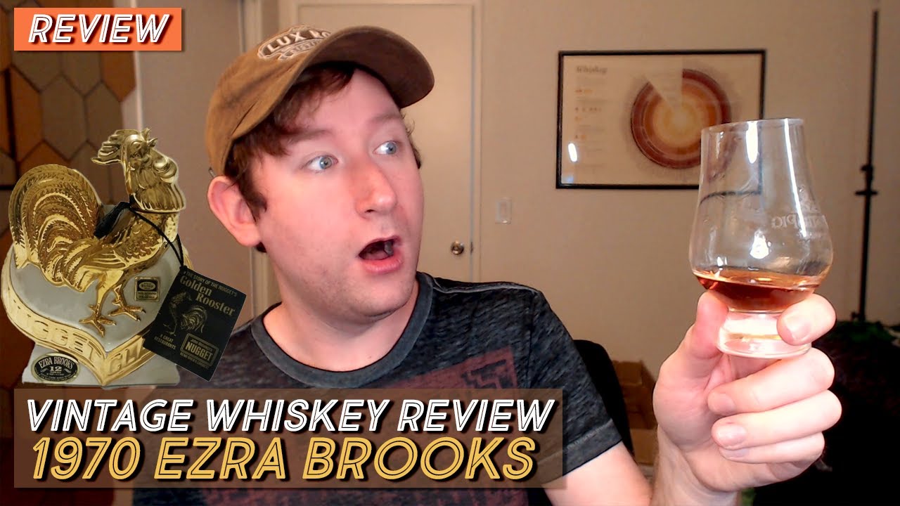 Drinking 50 Year Old Whiskey from a Decanter - 1970 Ezra Brooks Bourbon